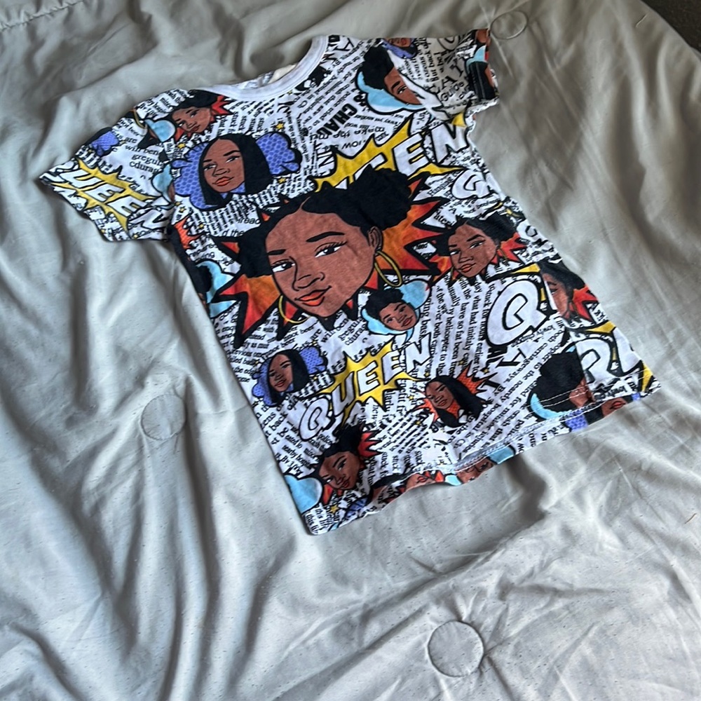 Cute on girls shirt